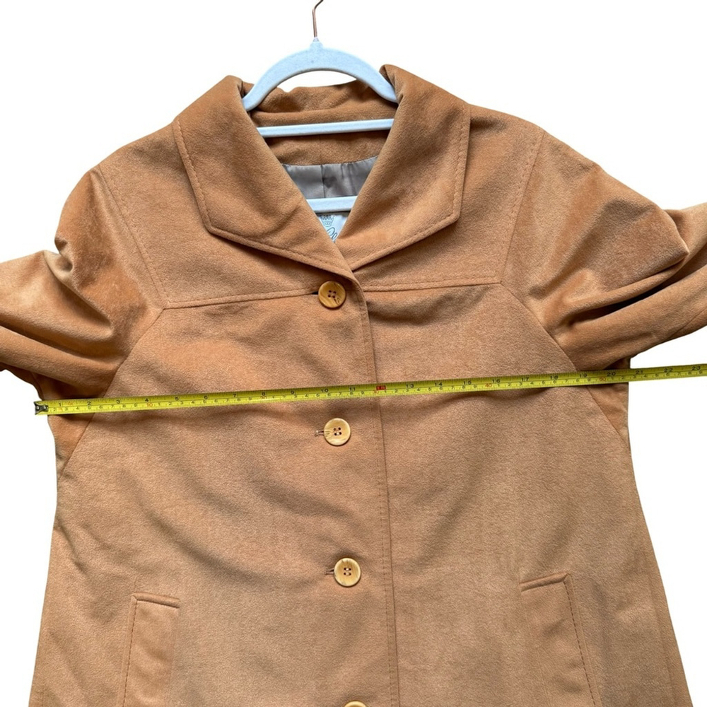 Surrey Classics Vintage Stylish Tan Trench Coat for Women Size L Fall Winter - Picture 8 of 14